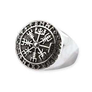 Viking Rune Compass Ring