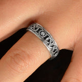 Solid Knot Eternity Band