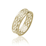 Triple Weave Open Knot Ring - Celtic Dawn - Jewellery Arts Crafts & Gifts - 1