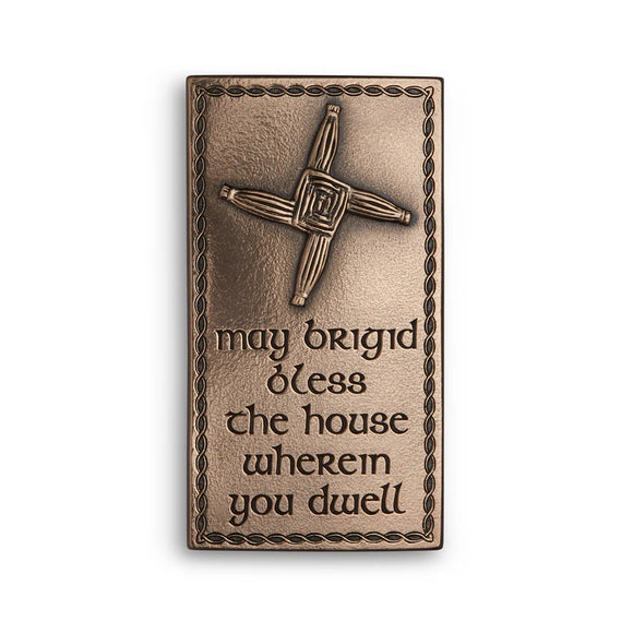St Brigid’s Cross Blessing Wall Plaque