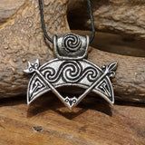 Pictish Crescent V Rod Pendant (Large)