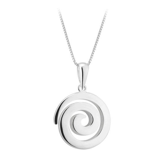 Open Spiral Pendant