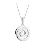 Open Spiral Pendant