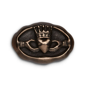 Claddagh Ring Emblem Boxed Wall Plaque