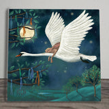 Full Moon Dreams Wendy Andrew Ceramic Art Panel