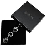 Open Knot Linked Bracelet