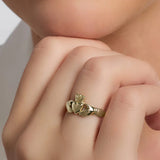 Traditional Maids Claddagh Ring (Holllow Back)