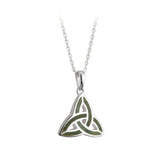 Connemara Marble Triquetra Pendant - Celtic Dawn - Jewellery Arts Crafts & Gifts
 - 1
