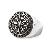 Viking Rune Compass Ring