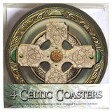 Celtic Cross Coaster Set