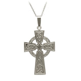 Traditional Celtic Cross Pendant (Large)