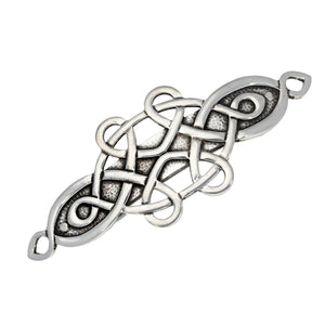Mother and Child Knotwork Hair Slide