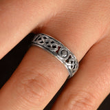 Open Knot Eternity Band