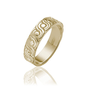 Contemporary Spiral Ring - Celtic Dawn - Jewellery Arts Crafts & Gifts - 1