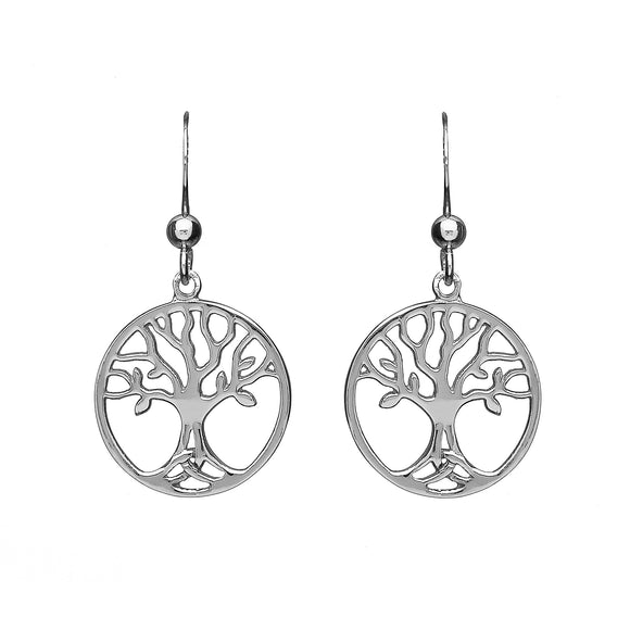 Triquetra Tree of Life Drop Earrings - Celtic Dawn - Jewellery Arts Crafts & Gifts
 - 1
