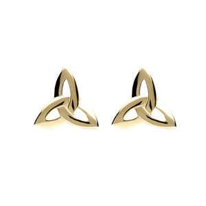 Triquetra Stud Earrings - Celtic Dawn - Jewellery Arts Crafts & Gifts - 1