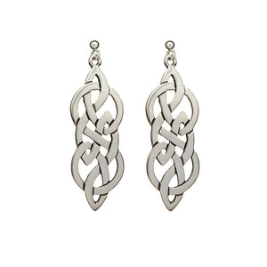 Endless Knotwork Drop Earrings - Celtic Dawn - Jewellery Arts Crafts & Gifts
 - 1