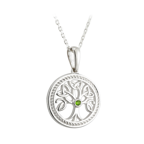 Peridot Tree of Life Pendant (Small) - Celtic Dawn - Jewellery Arts Crafts & Gifts
 - 1